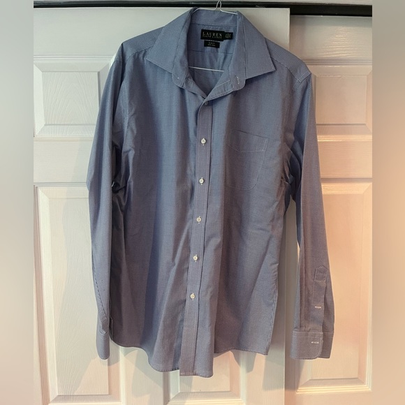 Mens Ralph Lauren Button Down Dress Shirt - Picture 2 of 6